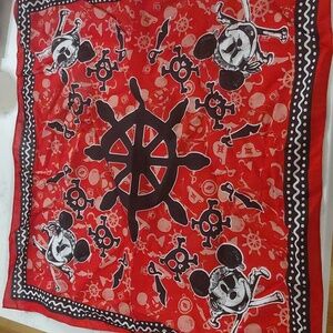 Red Pirate Mickey Bandana